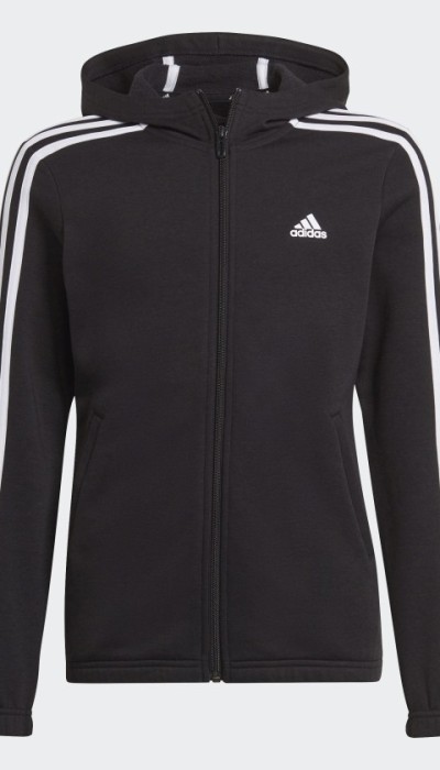 Adidas Essentials 3-Stripes Fullzip Hoodie