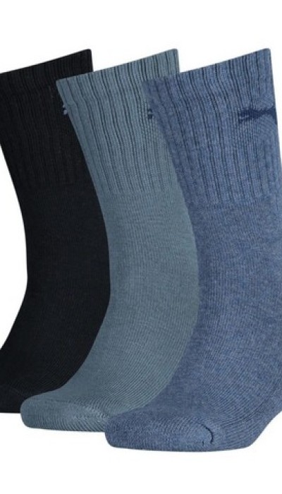 Puma Kids Crew Socks 3P
