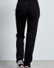 BodyTalk Γυναικείο παντελόνι φόρμας slim μαύρο