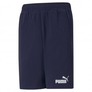 Puma Boys essentials jersey shorts blue
