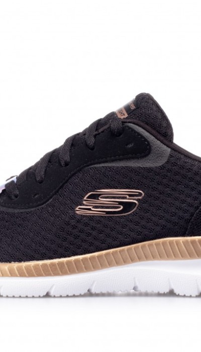 Skechers Bountiful  γυναικεία παπούτσια για τρέξιμο με memory foam μαύρο