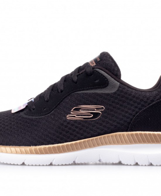 Skechers Bountiful  γυναικεία παπούτσια για τρέξιμο με memory foam μαύρο