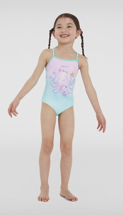 Speedo Digital Thinstrap Swimsuit