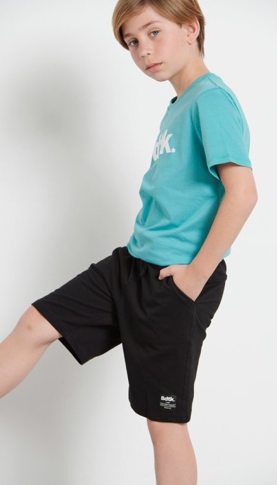 BodyTalk Παιδική βερμούδα βαμβακερή για αγόρι μαύρη