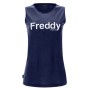 Freddy Tank top with wide straps and glossy print S2WTRT3